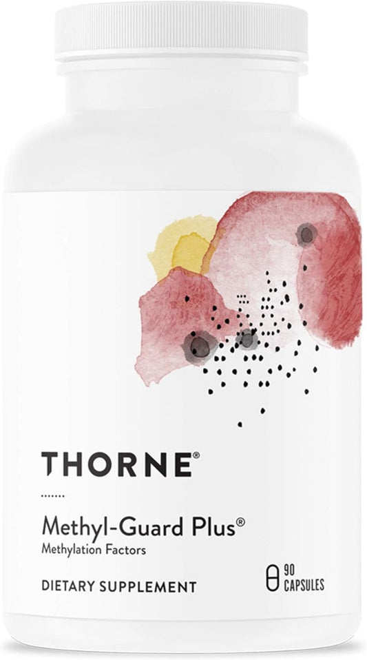 THORNE - Methyl-Guard Plus - Active folate (5-MTHF) with Vitamins B2, B6 & B12 - Supports methylation & Healthy Level of homocysteine* - Gluten, Dairy & Soy-Free - 90 Capsules