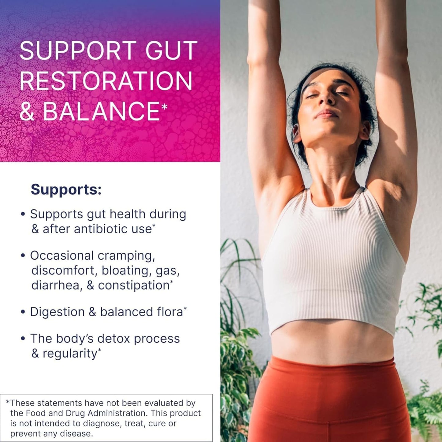 Microbiome Labs RestorFlora PD – Vegan Probiotic Supplement with Saccharomyces boulardii and Bacillus Spores – Gut Health and Digestive Support – Yeast & Spore Probiotics for Men & Women, 21 Capsules
