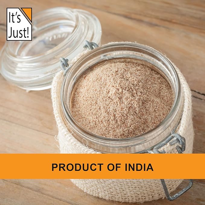 It's Just! - Psyllium Husk Powder, Easy Mixing Dietary Fiber, Cleanse Your Digestive System, Finely Ground Powder, Ideal for Keto Baking, Non-GMO (Unflavored, 10oz (Pack of 1))