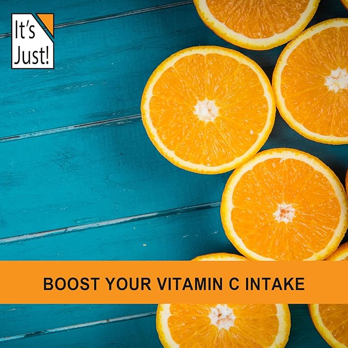 It's Just! - Vitamin C Powder, 100% Pure L-Ascorbic Acid, Food Grade, Immune Support, Homemade Cosmetics (11oz)